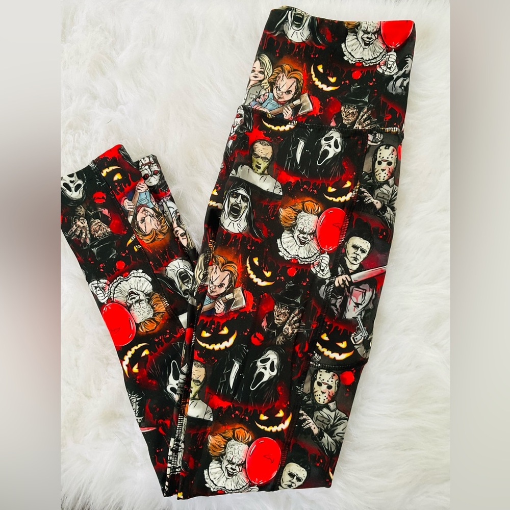 Killers Halloween Leggings w/sport pocket